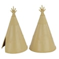 thumbnail image 3 of Tipis indios clásicos Toy BMC, 3 unidades, color canela, 13 x 8 cm, 3 of 5