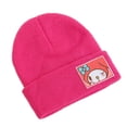thumbnail image 3 of Gran oferta Saniro Hello Kitty gorro Color caramelo sombrero de invierno mujeres lindo dibujos animados Cinnamoroll Melody Kuromi invierno tejido sombrero, 3 of 5