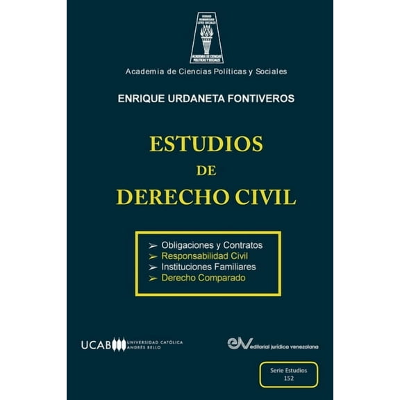 Estudios de Derecho Civil, (Paperback)