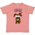 thumbnail image 3 of Inktastic Clearly Up to Something-long Haired Dachshund Boys or Girls Toddler T-Shirt, 3 of 5