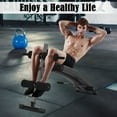 thumbnail image 3 of Costway Banc Incliné Ajustable en Arc avec Déclin pour s'Asseoir, Planche Croquante, Entraînement de Mise en Forme, 3 of 10