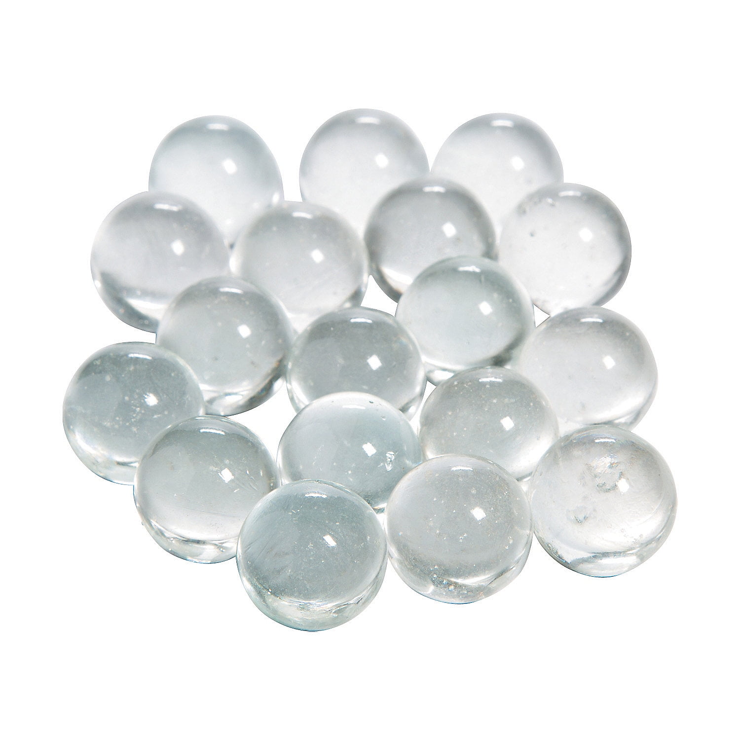 CLEAR GLASS MARBLES 10 POUNDS 9/16 INCH  OLDER CHAMPION  $37.99 POSTPAID !! 