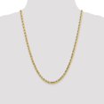 thumbnail image 2 of Leslie's 14K 5.0mm Diamond-Cut Rope Chain (Weight: 43.84 Grams, Length: 24 Inches), 2 of 5