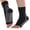 Black gray square-L/XL, variant on Ankle Brace Socks Compression Foot Sleeves Breathable Foot Support for Baseball Basketball Football Running