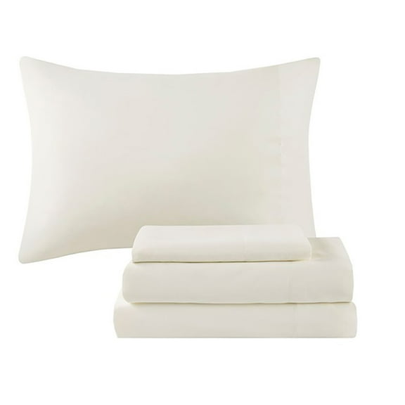 Gracie Mills Tommie 12-Piece Damask Comforter Set with Cotton Bed Sheets - GRACE-8161
