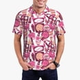 thumbnail image 1 of Balery Cute Girl Camisa Polo de Hombre con Estampado, de Manga Corta y Tejido Medio, Camisa Tipo Golf Polo-Large, 1 of 6
