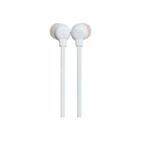 UPC: 0050036364898 | Wireless in ear headphone with 3-button remote  flat cable (White)