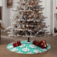 thumbnail image 4 of Sikiie Strong Goose Nativity Christmas Tree Skirt, Jesus Christian Winter Holiday Tree Mat Decoration(30-48IN)36", 4 of 6