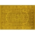 thumbnail image 1 of Ahgly Company Indoor Rectangle Oriental Yellow Industrial Area Rugs, 6' x 9', 1 of 4