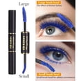 thumbnail image 4 of Rímel resistente al agua, extensión de pestañas, grueso, rizado, no se mancha, de secado rápido, de larga duración, azul, morado, blanco, colorido, maquillaje, 4 of 5