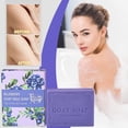 thumbnail image 3 of QunYou Blueberry Milk Oil Soap Bar in Natural Ingredients Moisturizes and Nourishes Deep Cleansing for All Types, 3 of 9