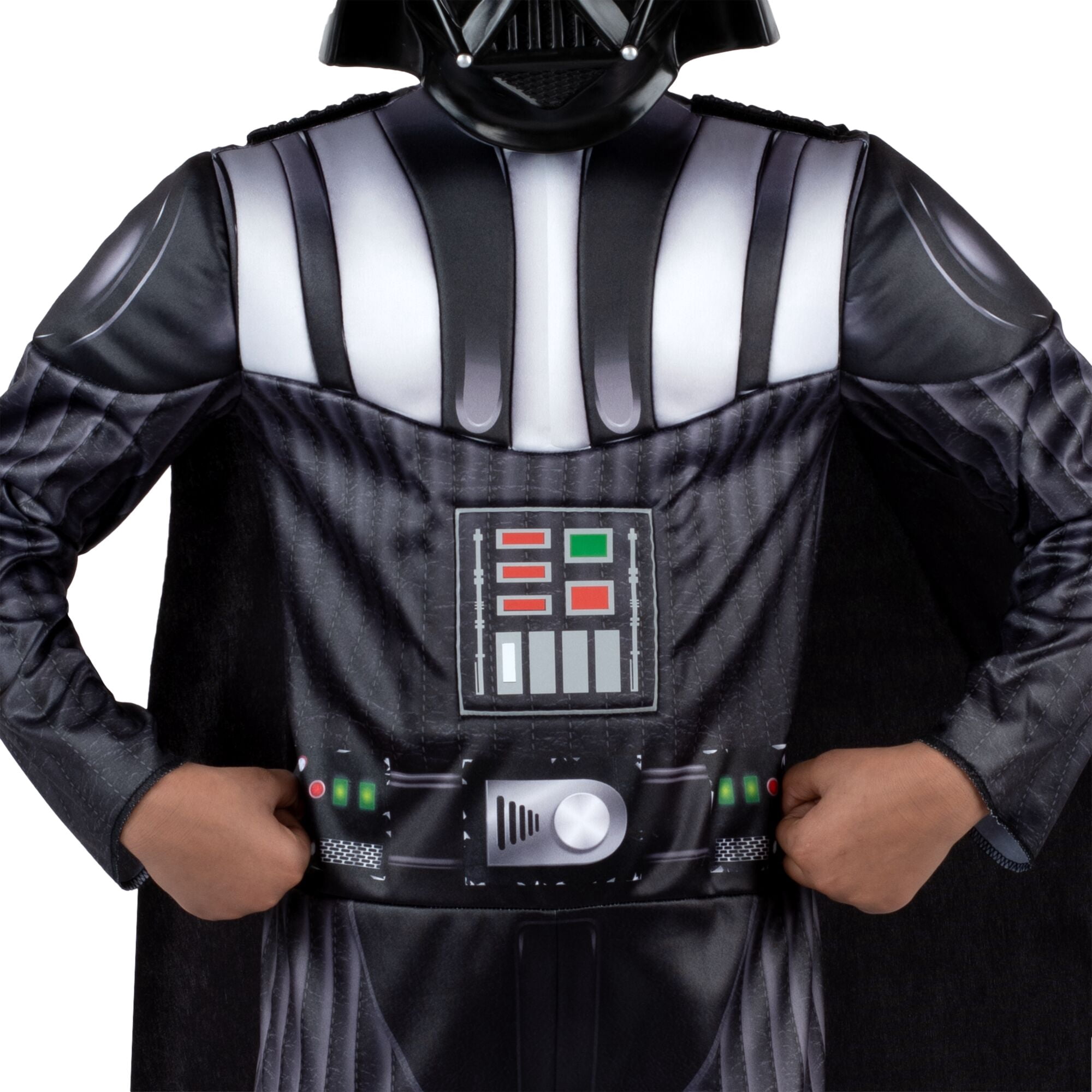 Star War's Darth Vader Halloween Costume for Chilren, Boy's Size L (10/12), by Jazwares