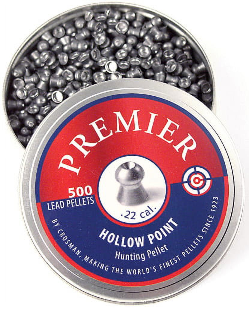 Crosman Premier Domed Pellet .22 Caliber 14.3gr 500ct, LDP22 - image 2 of 2
