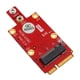 thumbnail image 2 of Adaptador NGFF Key B a Mini PCIe con 2 ranuras para tarjeta NANO SIM para módulo 3G 4G 5G, 2 of 8