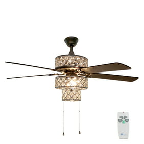 Hampton Bay Yg268 Bn 52 Indoor Brushed Nickel Ceiling Fan W Light Kit