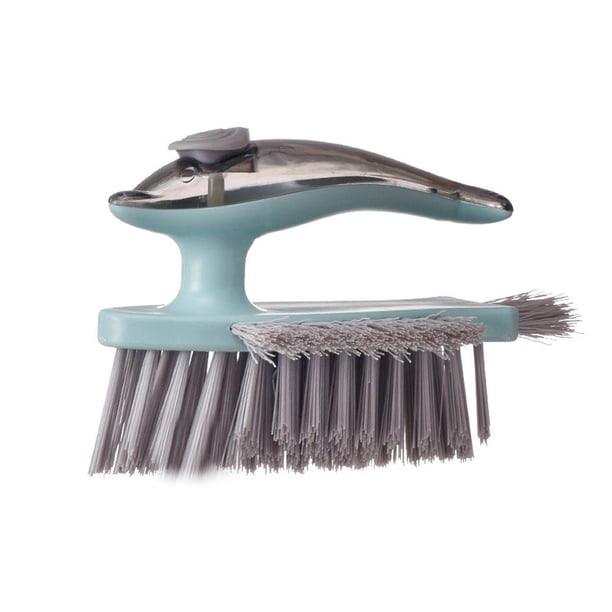 Wartleves Cepillo de limpieza líquido para azulejos de cocina y baño, limpieza de grietas, cepillo giratorio NUEVO