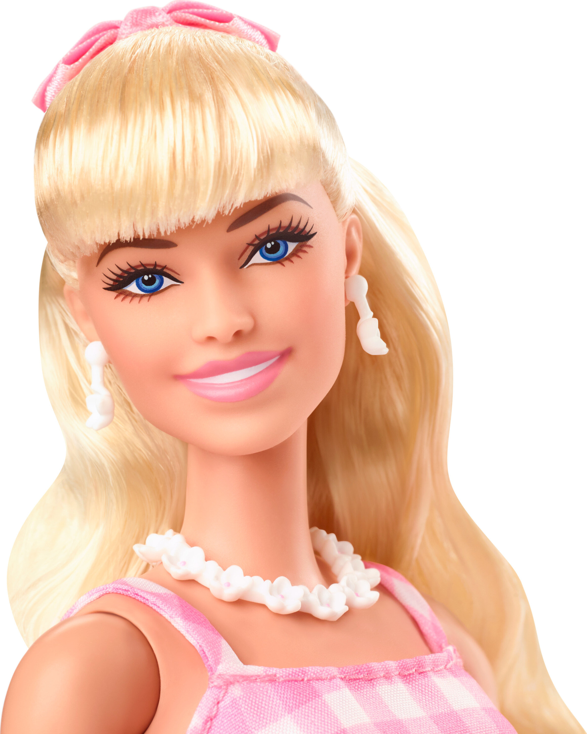 Barbie The Movie Collectible Doll, Margot Robbie as Barbie in Pink Gingham Dress, Toy for 3 Years and Up - image 5 of 8
