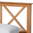 thumbnail image 5 of Baxton Studio Galvin Contemporary/Modern Rubberwood Adjustable Platform Bed, Queen, Brown, 5 of 9