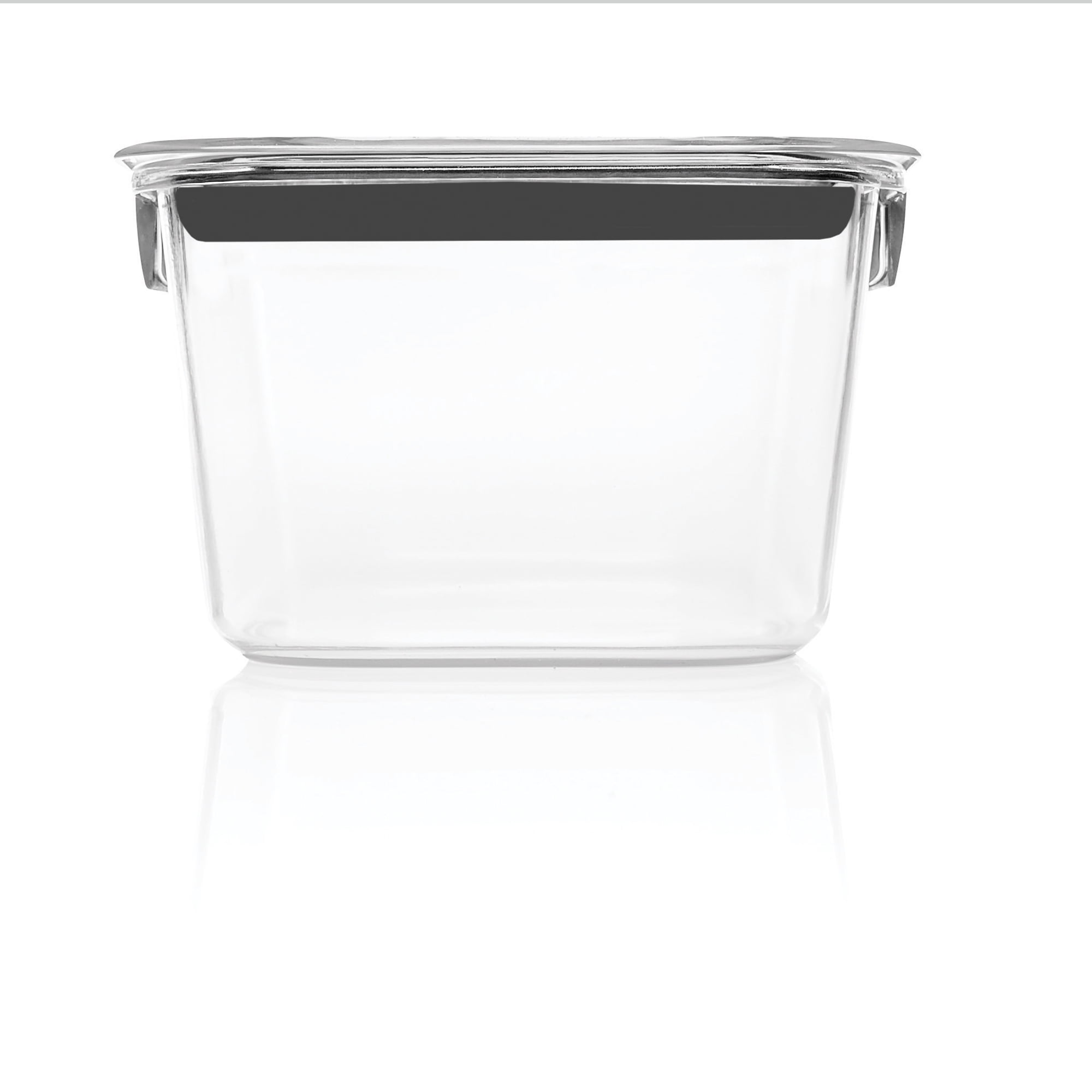 Rubbermaid® Brilliance Glass Rectangular Food Storage Container - Clear,  4.7 c - Baker's