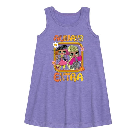 

LOL OMG! Fashion Dolls - Always Extra - Toddler & Youth Girls A-line Dress