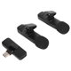 thumbnail image 5 of Micrófono Lavalier inalámbrico ANGGREK con Clip sincronización automática Plug and Play 1 para 2 Mini para entrevista, 5 of 8