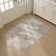 thumbnail image 3 of ODIKA 3'x5' Washable Area Rug Non-Slip, Flatweave, Easy Care Extra Large Flowing Asymmetrical Tonal Gradient Minimalist Neutral for Hallway, Laundry Room, 3 of 7