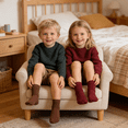 thumbnail image 6 of Toddler Non Slip Cotton Crew Socks with Anti-slip Dots for Infant Baby Boys Girls, 6 of 7