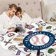 thumbnail image 5 of LHSHID Tennis Blanket Tennis Gifts Blanket for Men Women Adults Tennis Lover Soft Flannel Cozy Tennis Player Blanket for All Season Sport Lover Blanket for Bed Sofa Camping Couch 40x50in, 5 of 6