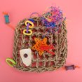 thumbnail image 4 of YLSHRF Amusant Filet d'Escalade de Paille Coloré Suspendu Oiseau Jouet Cage Accessoire, 4 of 8