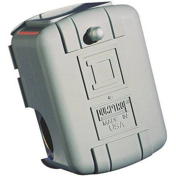 Square D Pumptrol Pressure Switch - 2 Poles, Multicolor