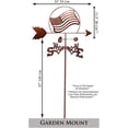 thumbnail image 3 of SWEN Products Inc Handmade Irish Celtic Claddagh Weathervane, 3 of 3