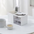 thumbnail image 2 of Desk Organizer, Desk Organizers And Accessories, Desk Storage Box, Vanity Organizer, Cosmetic Storage Organizer, Makeup Organizer, Desk Storage For Office, 2 of 5
