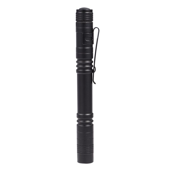 Akozon Lampe de Poche à Pince Stylo, Mini Lampe de Poche en Alliage d'Aluminium, pour Travail Extérieur Cyclisme