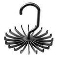 thumbnail image 3 of Bangcool Tie Hook Multipurpose Twirl Plastic Scarf Organizer Tie Rack Holder for Closet, 3 of 6