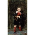 thumbnail image 2 of John Singer Sargent 10x14 Black Ornate Wood Framed Double Matted Museum Art Print Titled: Robert De Cevrieux (1879), 2 of 5