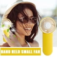 thumbnail image 3 of Fnochy Clearance Portable Handheld Fan, Lightweight Hanging Fan with Lanyard, High Airflow Cooling for Indoor Outdoor Use, Battery Powered Personal Fan for Office Travel Camping, 3 of 4