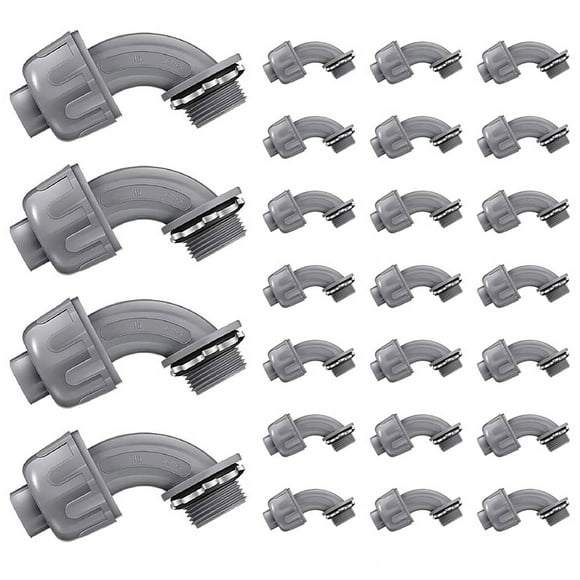 Liquid Tight Connector 3/4 Inch Non Metallic Flex Electrical Conduit Fittings Electrical Conduit Connector Fitting