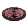 thumbnail image 3 of K & N Filters Air Cleaner Cover 66-1401 X-Stream; 14 Inch Outside Diameter; Black/Red; K&N Logo, 3 of 3