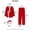 A, variant on Christmas Santa Claus Plush Costume, Holiday Dance Party Outfit, Red High End Clothes