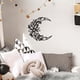 thumbnail image 1 of Decoración de pared con forma de luna de Biudunm, arte de pared con forma de luna bohemia, decoración para el hogar, decoración de pared con apariencia colgante, decoración de luna de metal,, 1 of 6