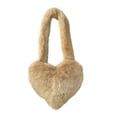 thumbnail image 3 of Bolso de peluche para mujer, regalo cómodo, portátil, accesorio para fotos, fiesta, elegante, informal para Bandolera larga caqui, 3 of 9