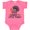 Hot Pink, variant on Inktastic Thanksgiving Daddy Little Turkey Boys or Girls Baby Bodysuit