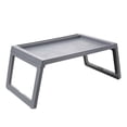 thumbnail image 2 of Escritorio Plegable Portátil para Cama Perezosa / de Picnic para Acampar para Computadora Portátil, Portátil, Libros, Desayuno - Gris Sunnimix Escritorio plegable, 2 of 6