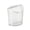 A84-Clear, variant on weibbin Wall Mounted Trash Can Luxury Minimalist Home Creative Waste Basket High Appearance For Kitchen Use 11.42x6.50x8.66in