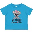 thumbnail image 3 of Inktastic My Gammie Loves Me Granddaughter Bear Girls Toddler T-Shirt, 3 of 5