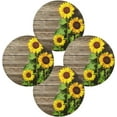 thumbnail image 2 of GZHJMY Sunflower Round Placemats Set of 4, Non-Slip Table Mats Washable Heat Resistant Place Mats for Kitchen Dining Table Home Decor,15.4 Inch, 2 of 7