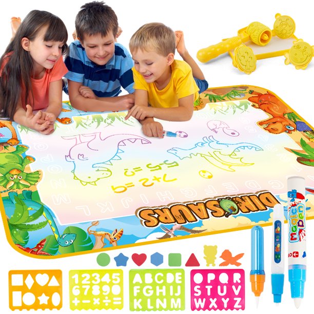 Water Drawing Mat Clearance, Happiwiz Extra Large Magic Doodle Mat 40 X