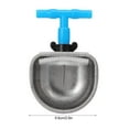 thumbnail image 4 of Herwey 5Pcs Stainless Steel Automatic Rabbit Drinker Nipple Drinking Bowl Waterer Farm Accessory,Rabbit Water Bowl,Rabbit Drinker, 4 of 8