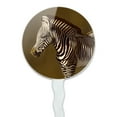 thumbnail image 2 of Baby Zebra Young Foal Cupcake Picks Toppers Decoration Set of 6, 2 of 7