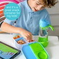 thumbnail image 4 of b.box Mini Lunch Box for Kids: Bento Box, Lunch Snack Container Ages 3+, BPA Free (Ocean Breeze, 4¼ Cup Capacity), 4 of 7